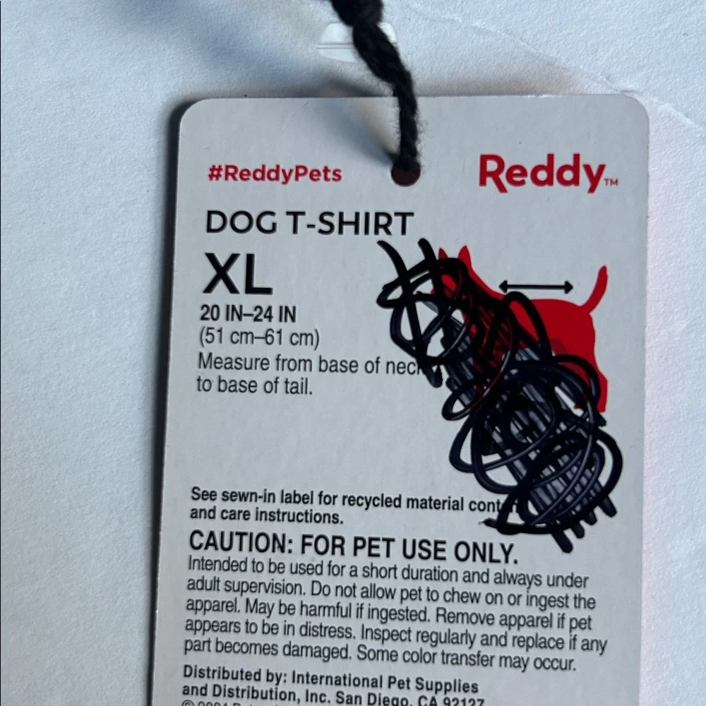 NWT CHILL dog tee t-shirt Petco XL